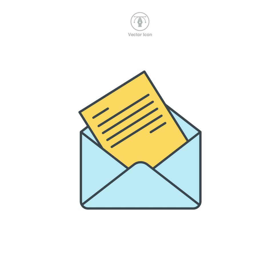 email enveloppe icône symbole modèle pour graphique et la toile conception collection logo vecteur illustration