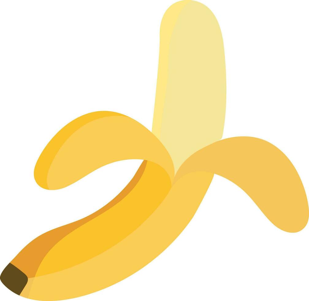 isolé banane icône dans plat style. vecteur