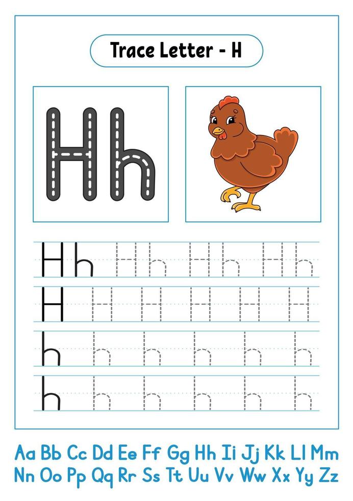 écrire des lettres hh vecteur