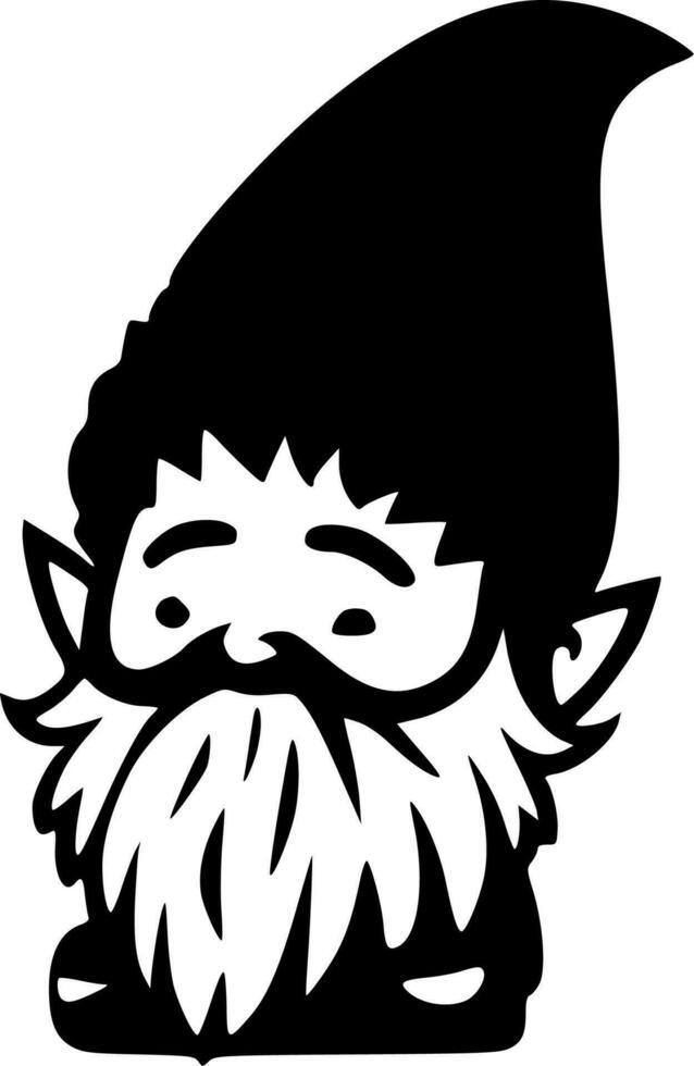 gnomes, minimaliste et Facile silhouette - vecteur illustration