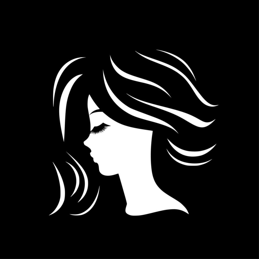 cheveux - haute qualité vecteur logo - vecteur illustration idéal pour T-shirt graphique