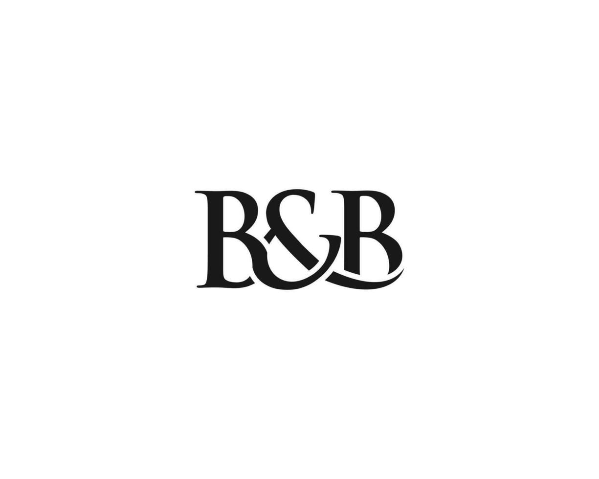 luxe b et b lettre lié monogramme logo conception. b et b moderne lettre vecteur modèle.