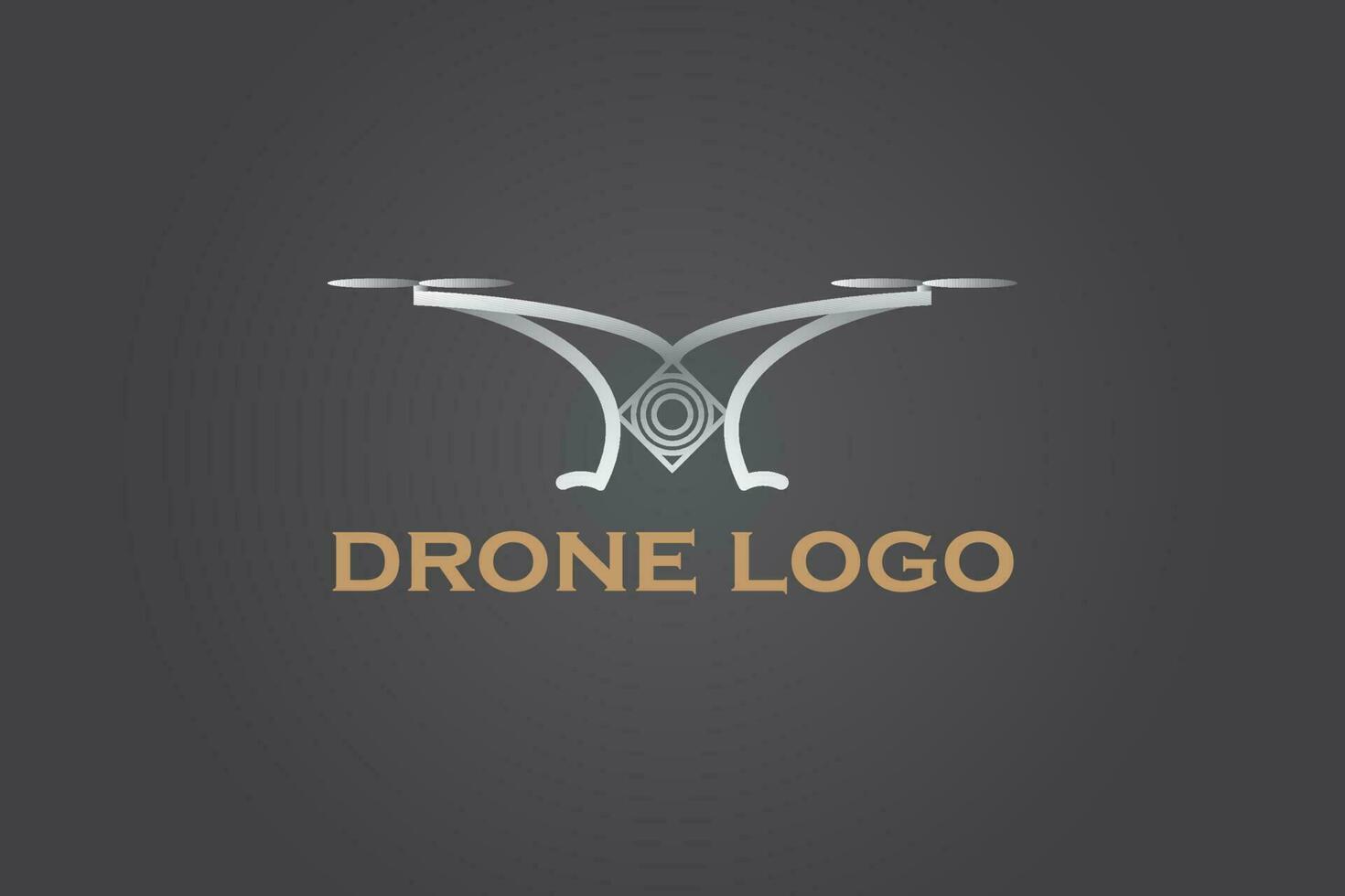 drone logo conception modèle pour vous vecteur