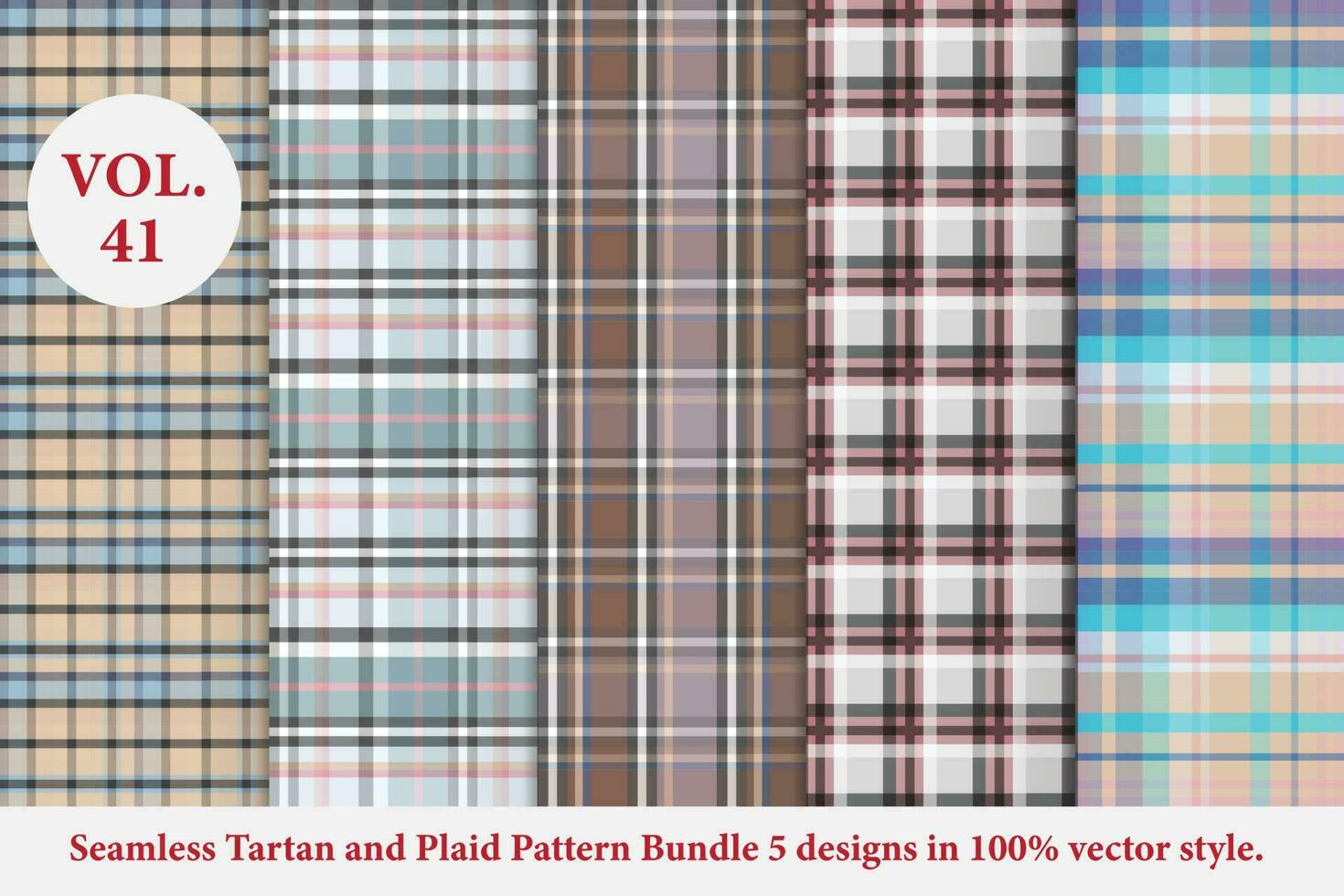 vecteur de buffle de modèle de plaid de tartan, papier peint de fond de tissu