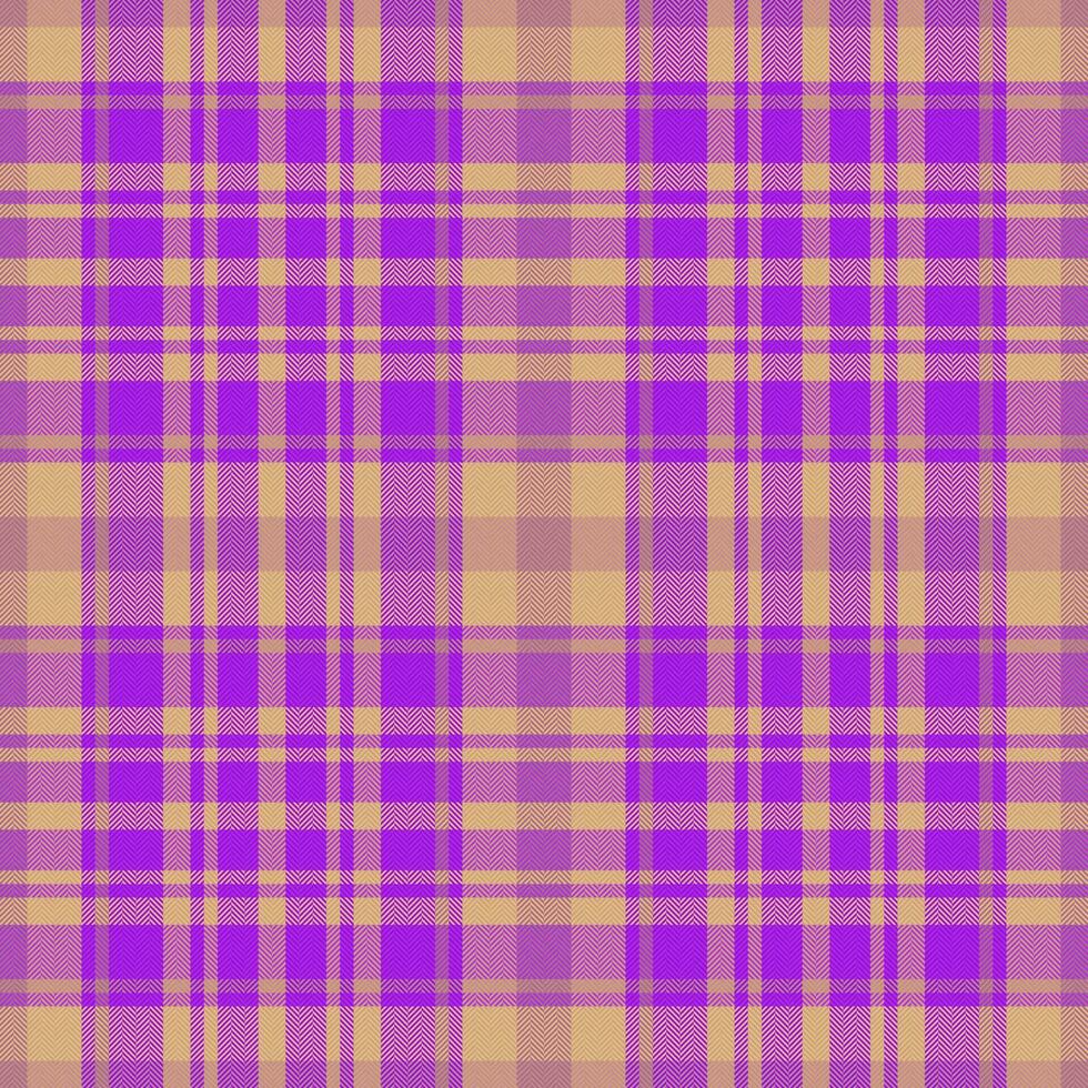 en tissu texture tartan de modèle vérifier textile avec une plaid sans couture Contexte vecteur. vecteur