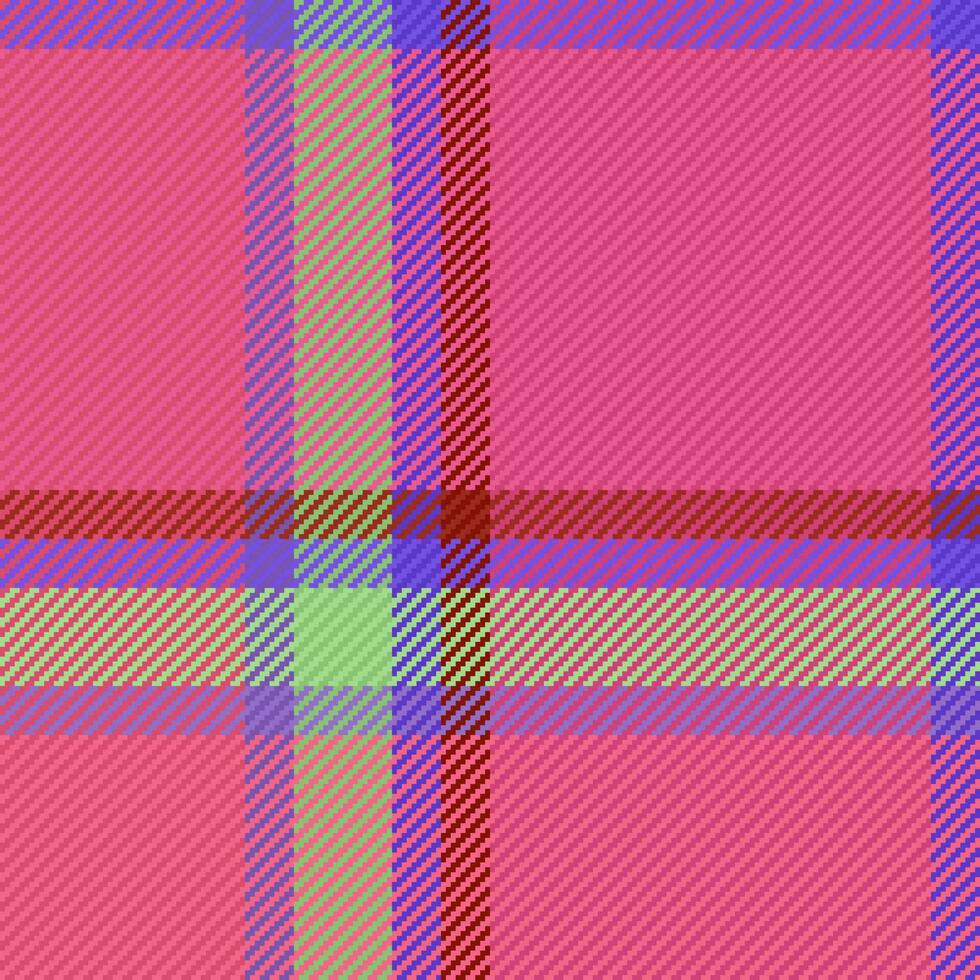 vecteur textile modèle de Contexte plaid sans couture avec une vérifier tartan en tissu texture.