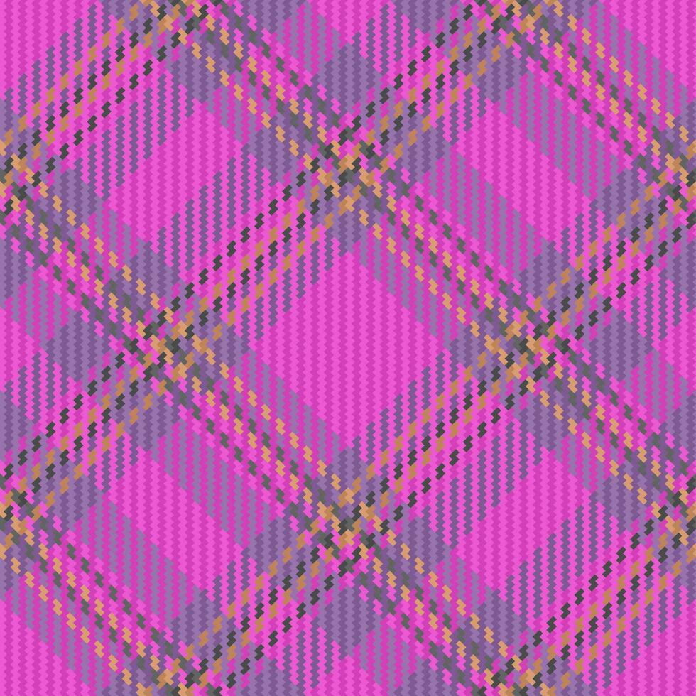 texture en tissu modèle. textile tartan plaid. Contexte sans couture vérifier vecteur. vecteur