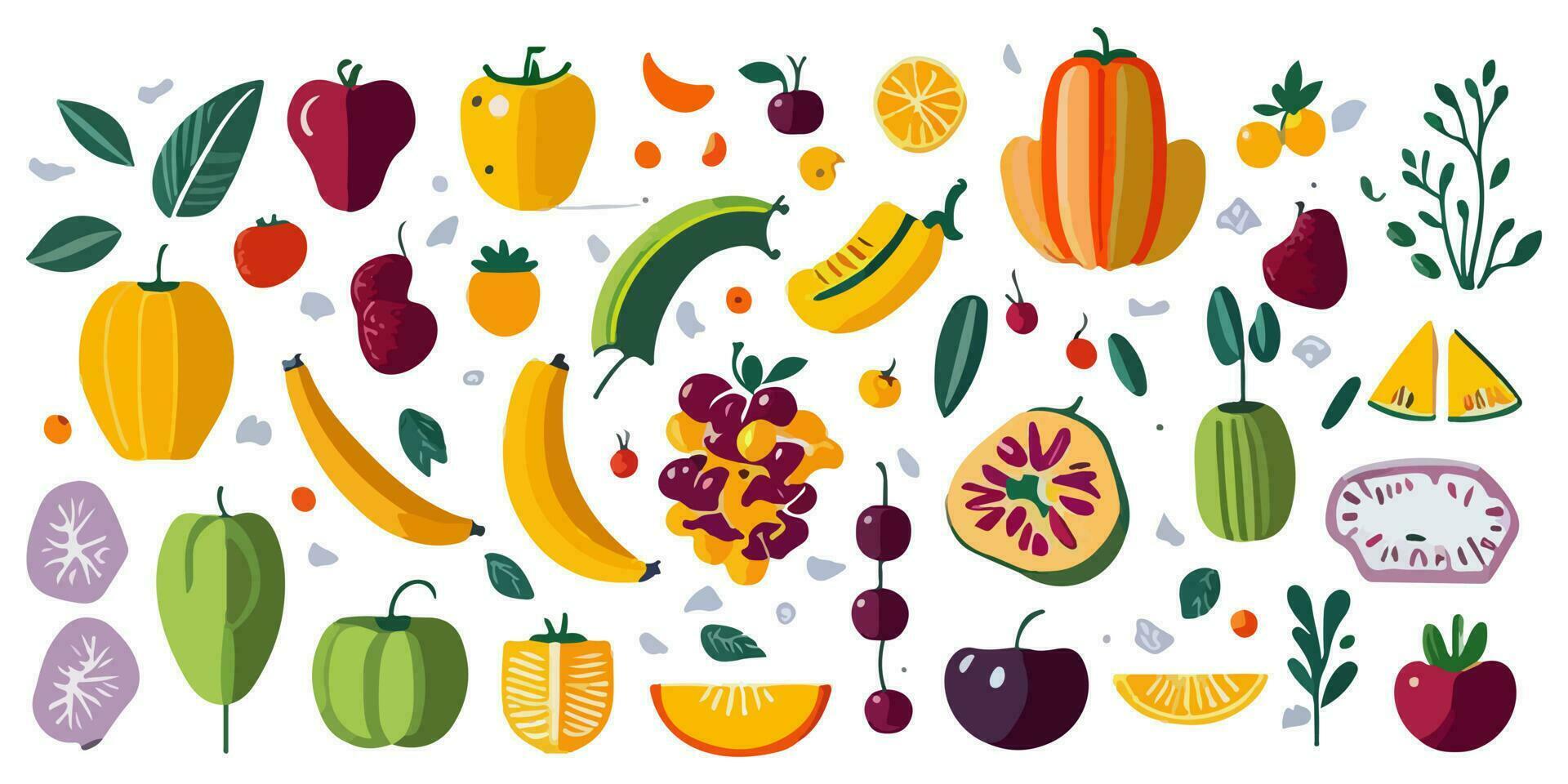 épineux et rafraîchissant fruit transformé dans frappant vecteur graphique