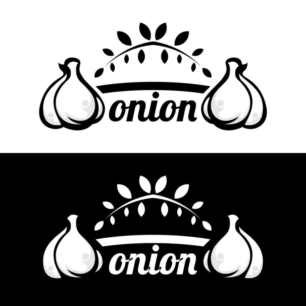 oignon logo conception vecteur modèle