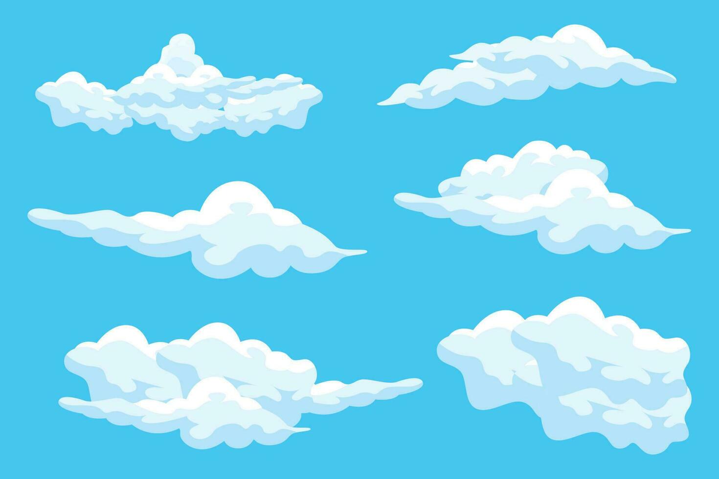 conception de fond de nuage, illustration de paysage de ciel, vecteur de décoration, bannières et affiches