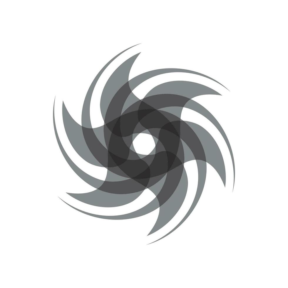 illustration de l'icône du symbole du logo vortex vecteur