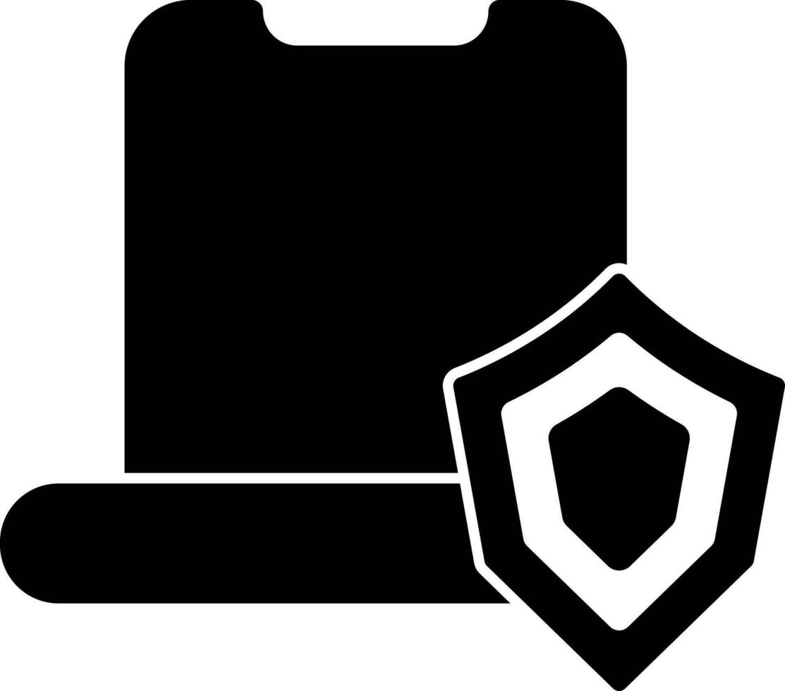 usine Sécurité ou intimité icône ou symbole. vecteur