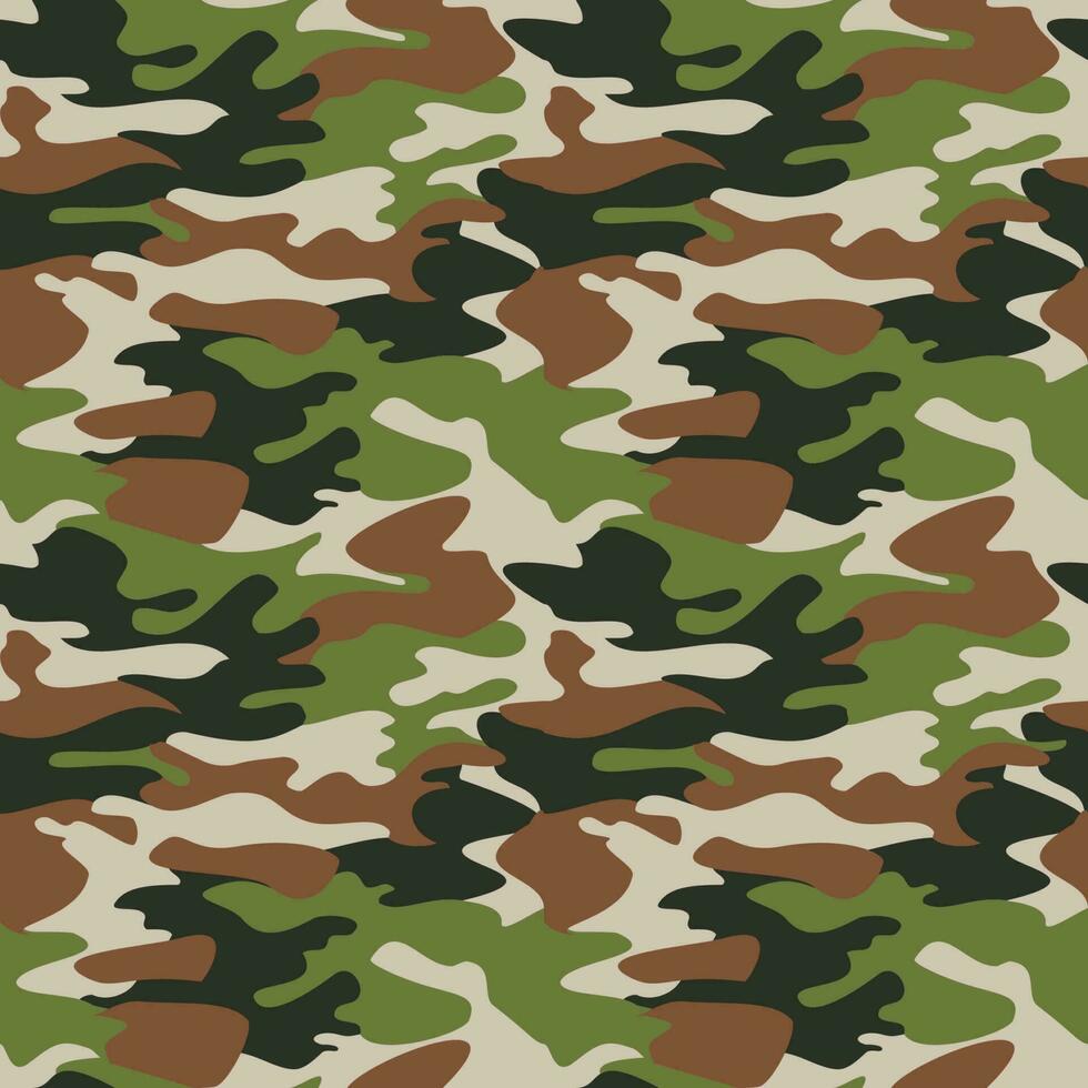 camouflage modèle Contexte sans couture vecteur