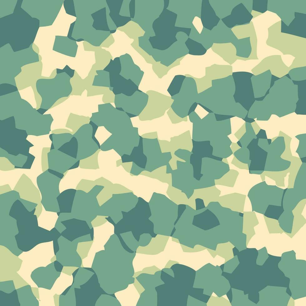camouflage abstrait Contexte graphique conception, camo beige bleu pastel couleurs modèle sans couture vecteur illustration
