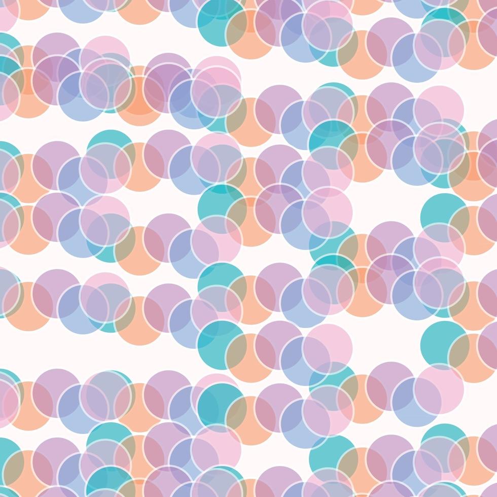 motif de type ballon cercle couleur eau vecteur