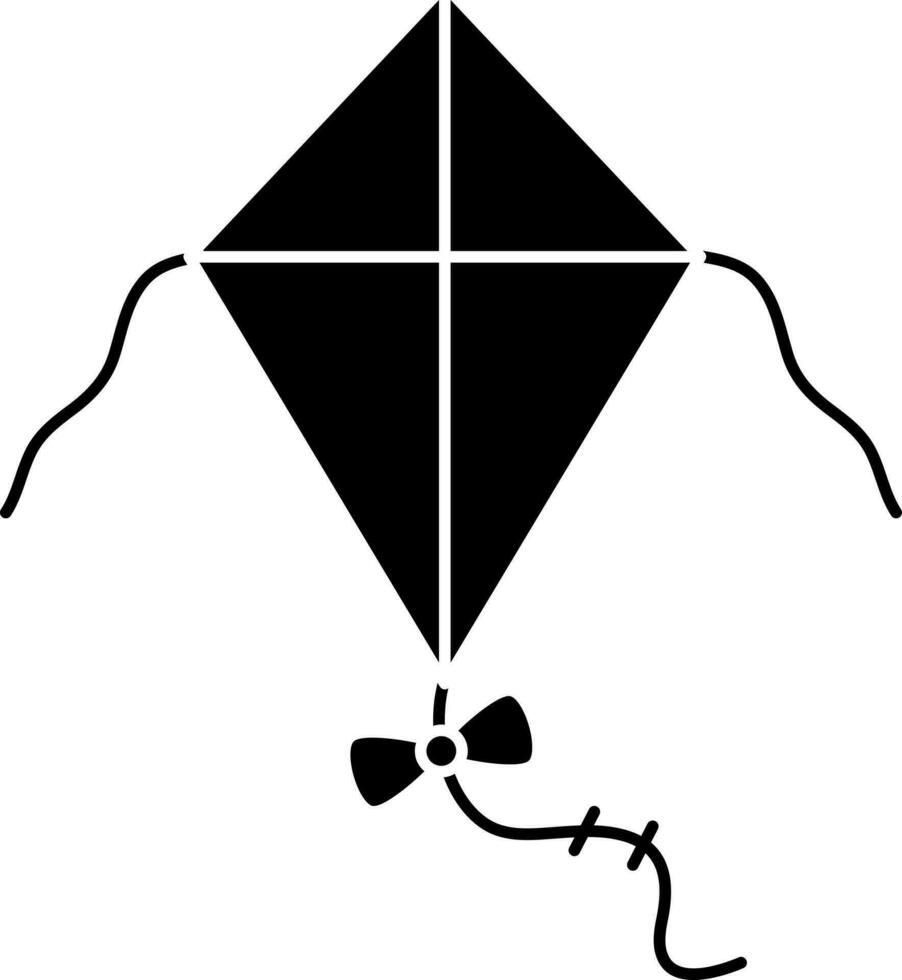 vecteur illustration de cerf-volant plat icône.