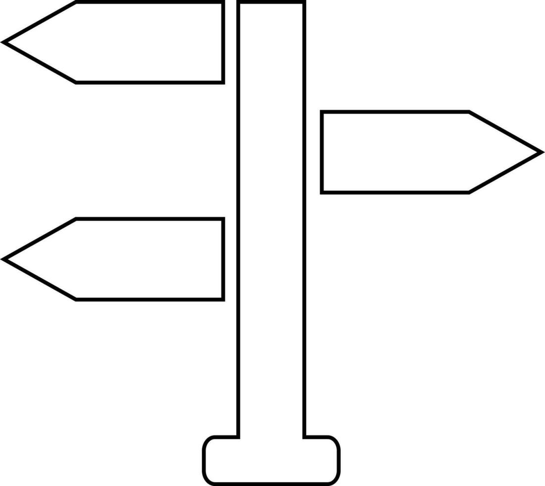 icône de signe planche dans plat style. vecteur