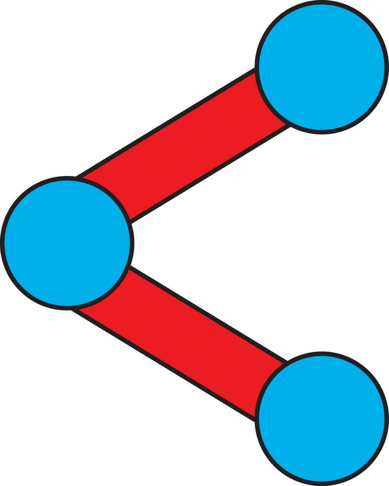 partager icône sur Contexte. vecteur