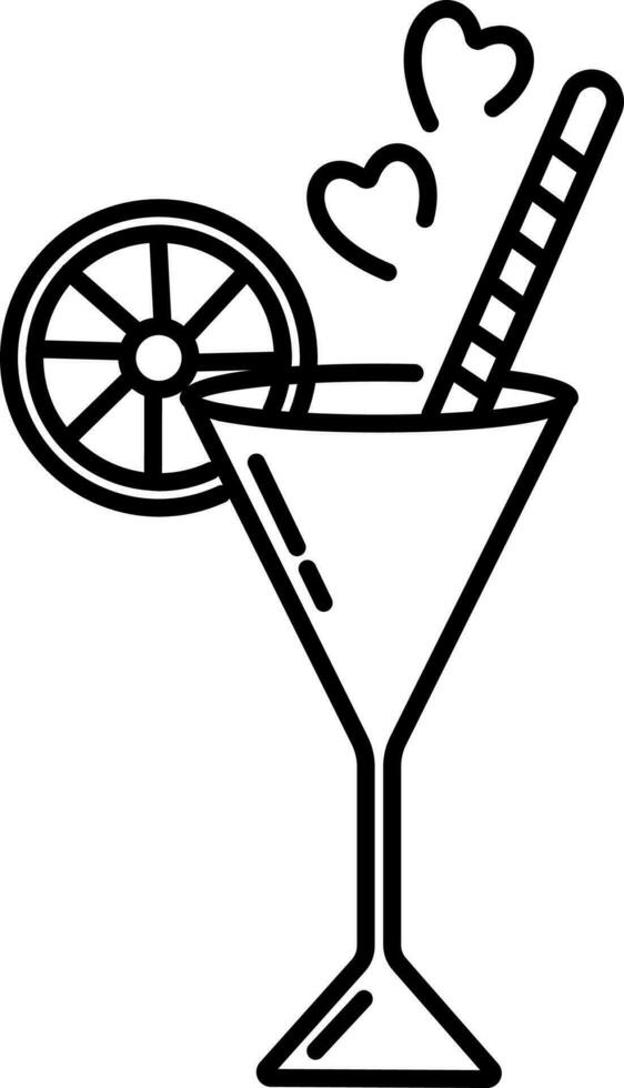 illustration de limonade icône ou symbole. vecteur