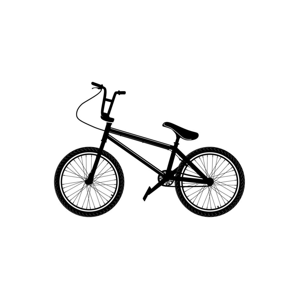 vélo icône. vélo. bmx. vecteur icône isolé sur blanc Contexte.