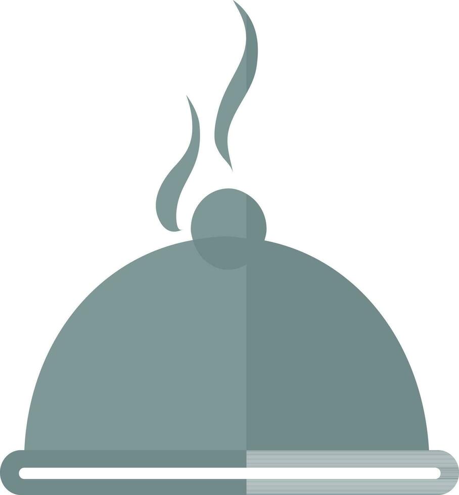 icône de une cloche fabriqué avec ardoise couleur. vecteur