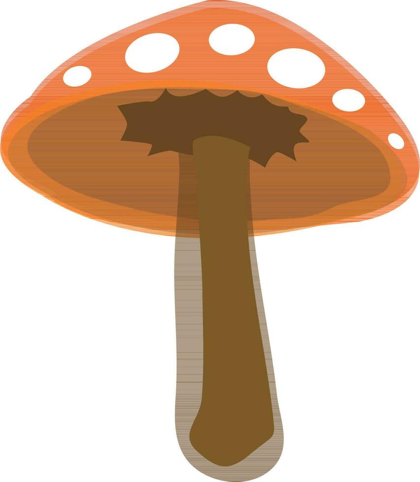 illustration de coloré champignon icône. vecteur