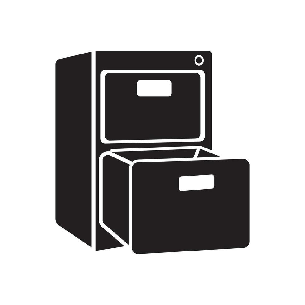 fichier espace de rangement icône symbole, logo vecteur illustration conception modèle