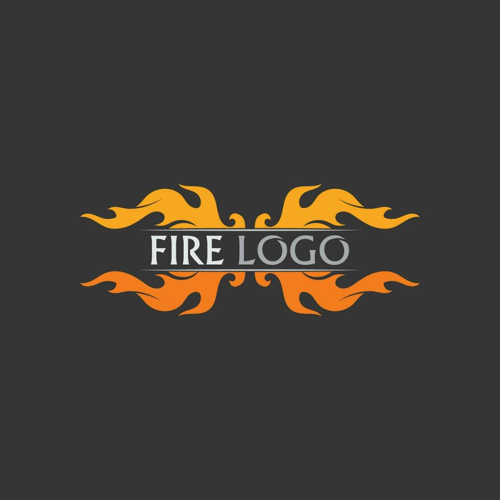 logo et icône de feu, énergie de conception d'illustration de flamme de vecteur d'élément enflammé chaud, chaud, avertissement, signe de cuisson, logo, icône, lumière, chaleur de puissance