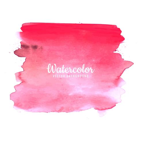 Aquarelle dessinés à la main colorée pour la conception de textures vecteur