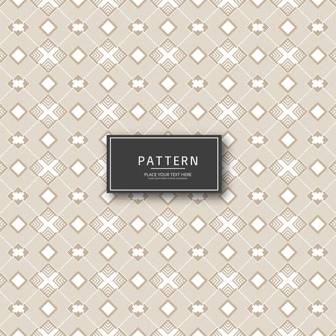 Élégant abstrait géométrique Seamless pattern design illustration vecteur