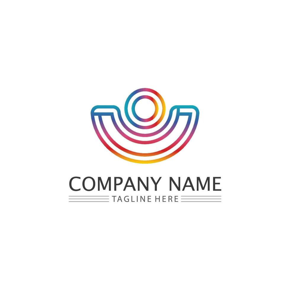 logo de personnes, équipe, succès, travail de personnes, groupe et communauté, vecteur de logo d'entreprise et d'entreprise et soins de conception, icône de la famille logo de réussite