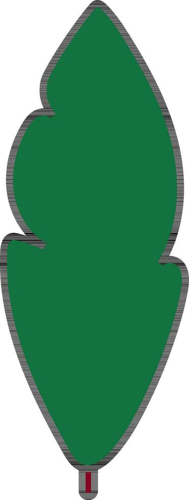 icône de plume stylo dans vert couleur. vecteur