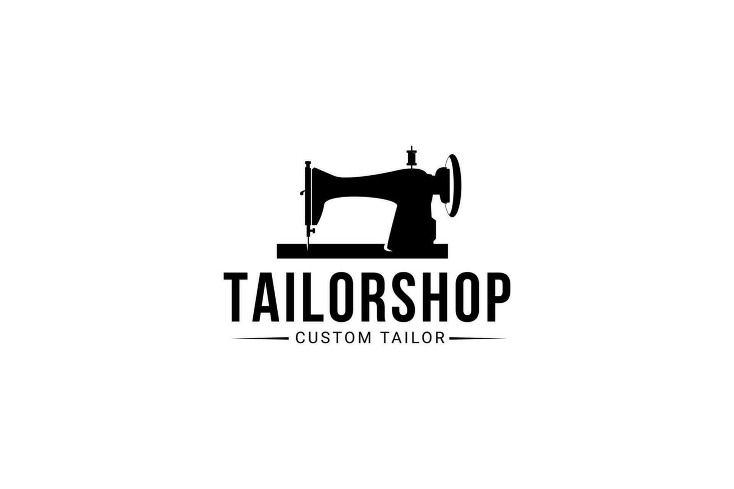 tailleur logo vecteur icône illustration