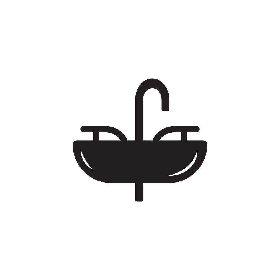 icône déchets vecteur illustration logo conception
