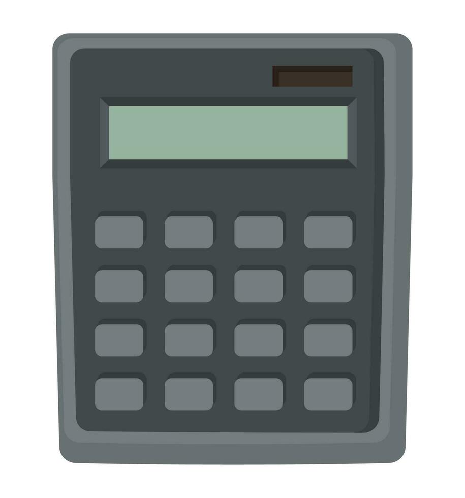 financier calculatrice icône vecteur conception