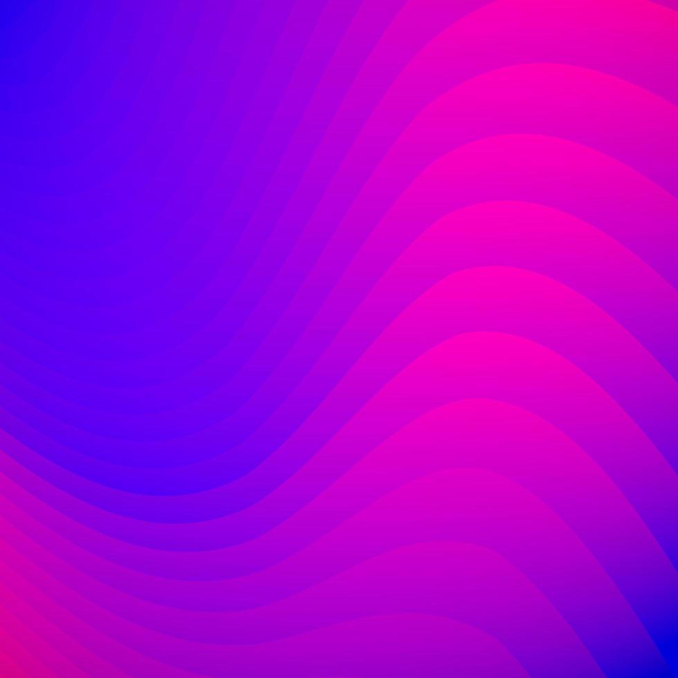 abstrait bleu et rose dégradé de couleur lignes rayées vague de fond et de texture. vecteur