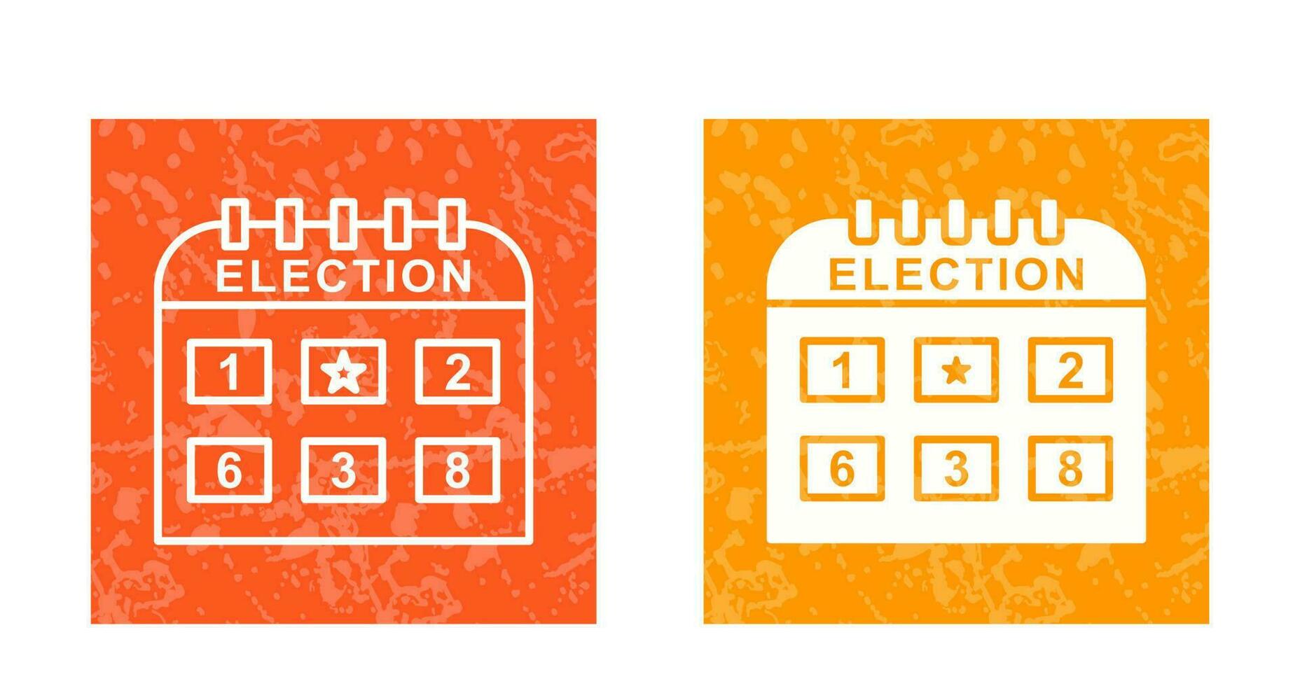 icône de vecteur de jour d'élection