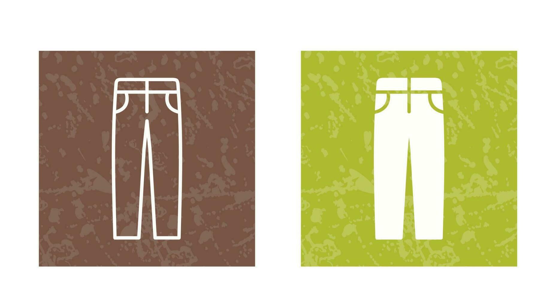 icône de vecteur de pantalons pour hommes