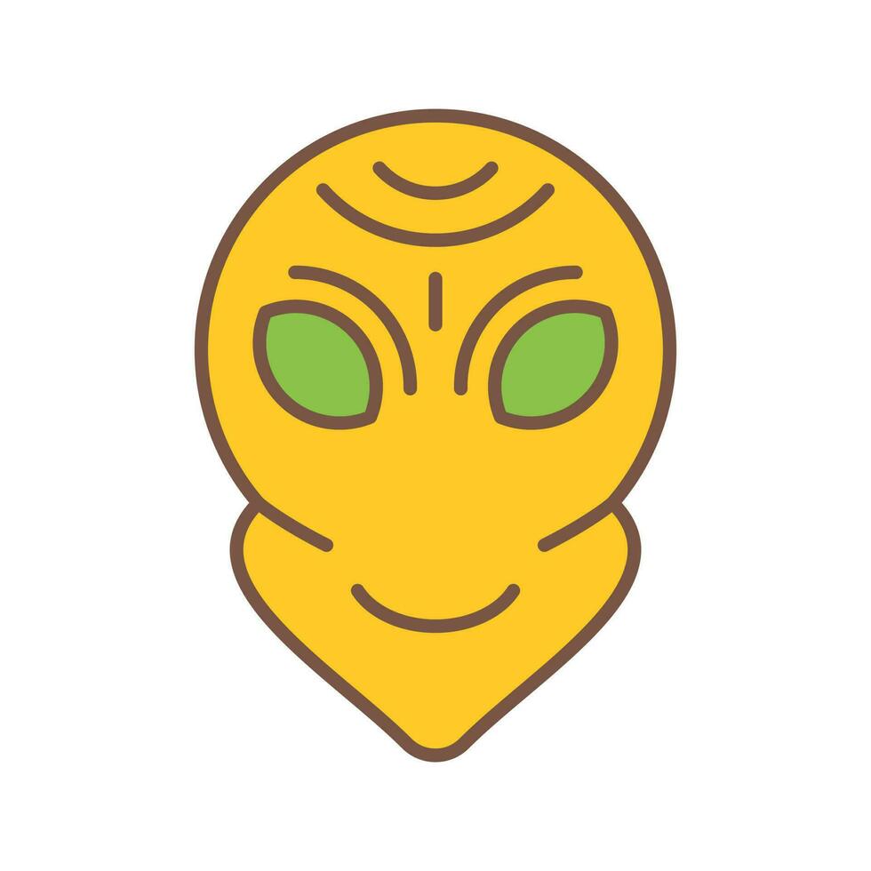 icône de vecteur extraterrestre