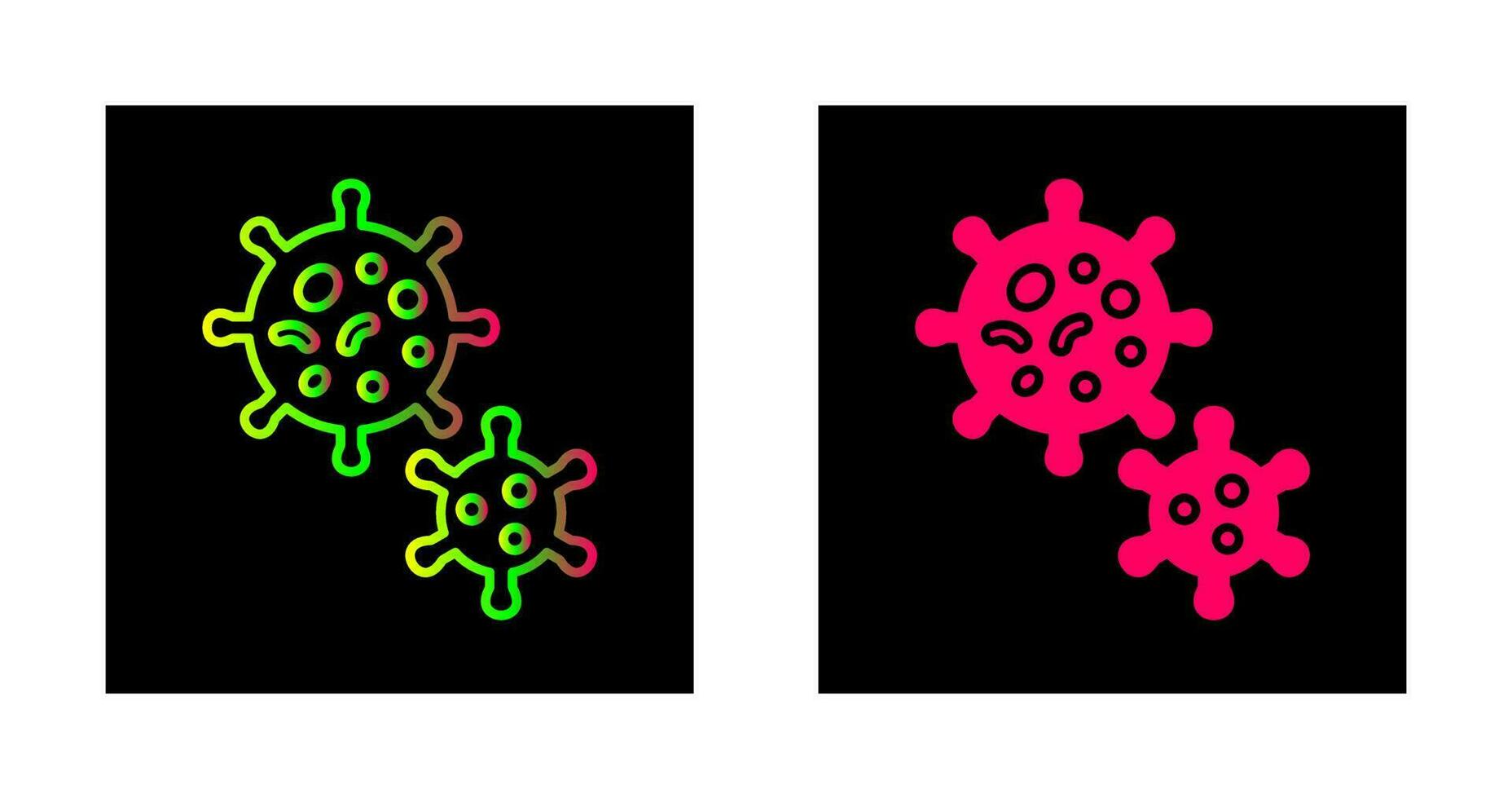 icône de vecteur de virus