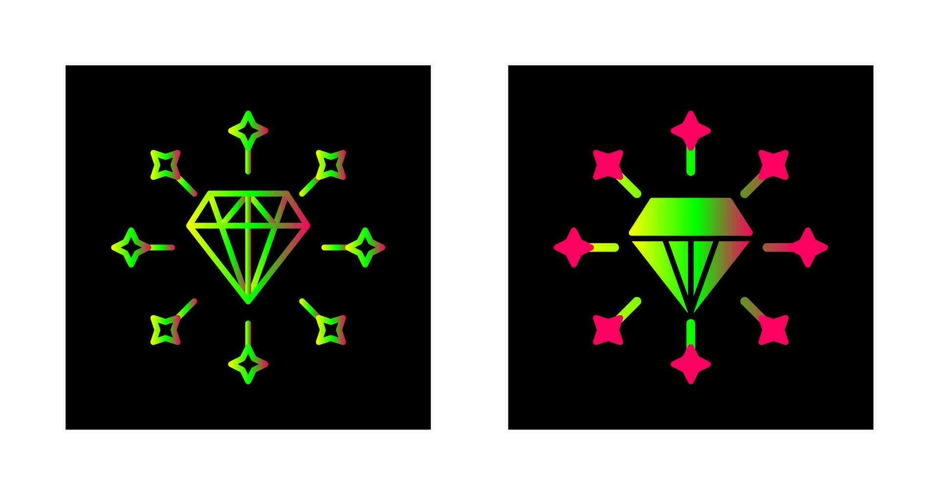 icône de vecteur de diamant