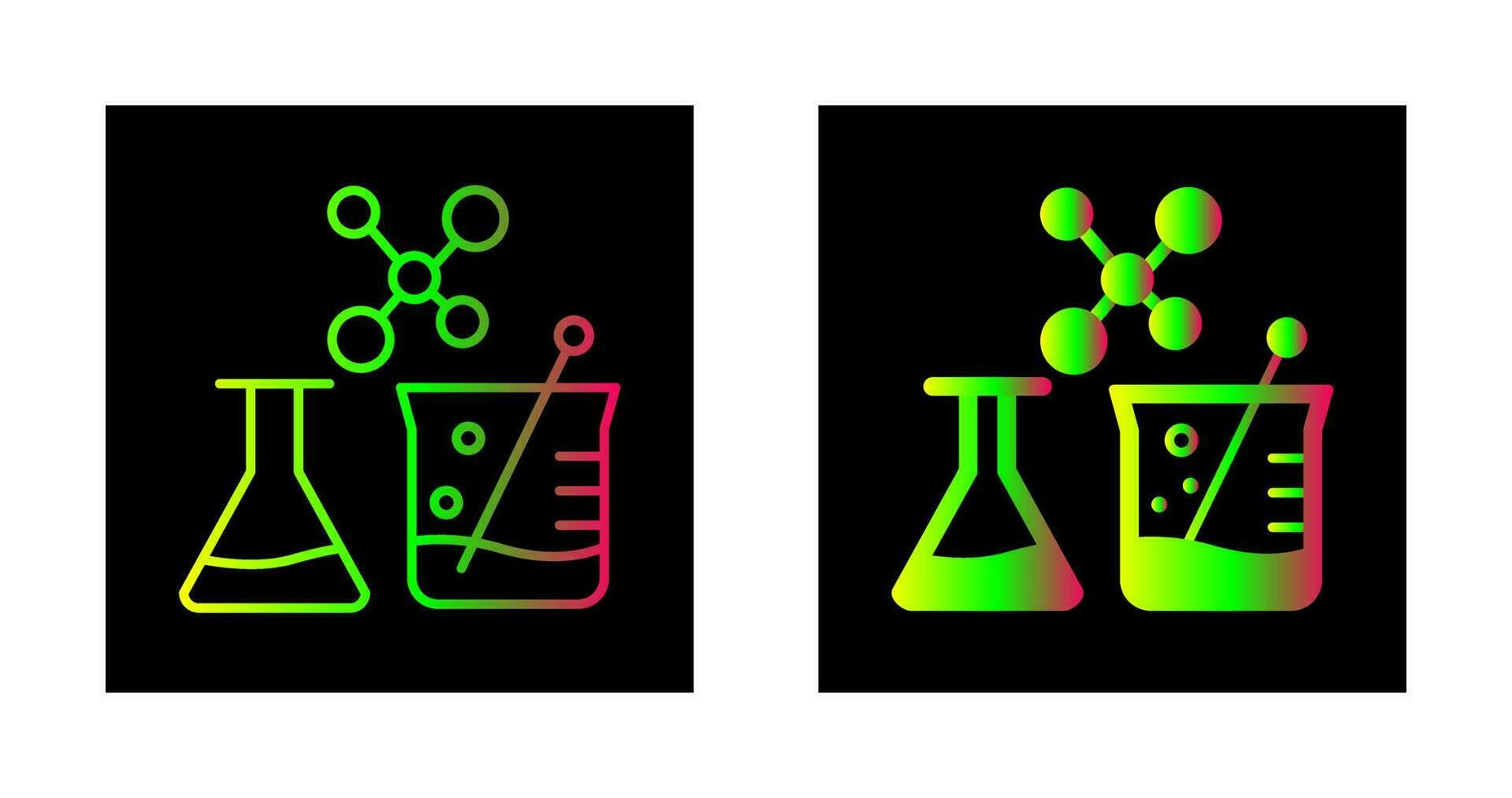 icône de vecteur de chimie