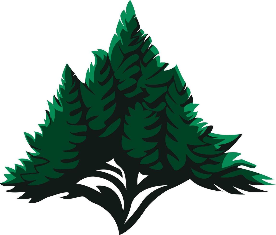 arbre vecteur logo illustration