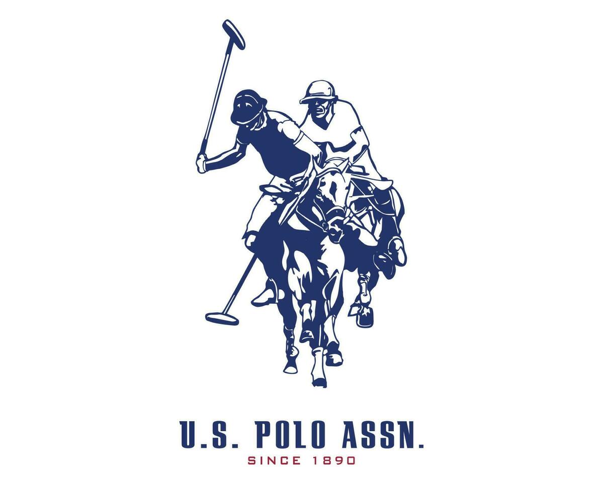 nous polo assn marque symbole logo vêtements conception icône abstrait vecteur illustration