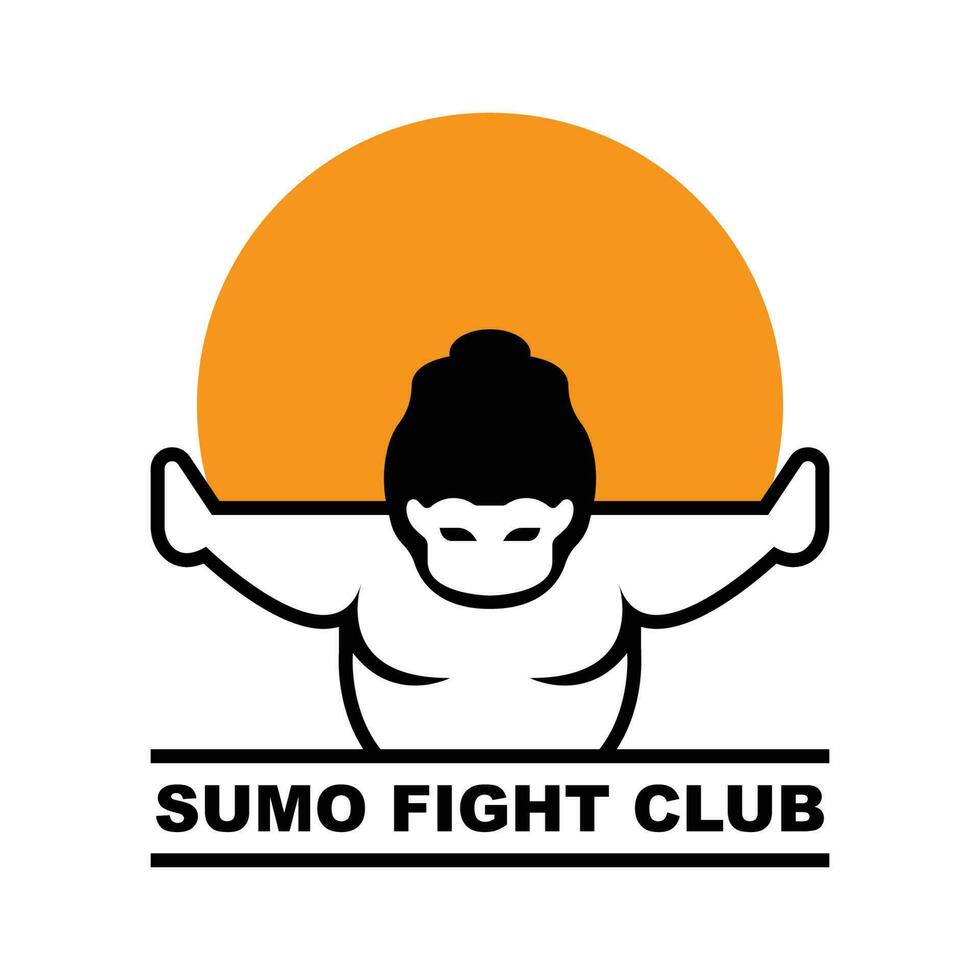 sumo logo vecteur