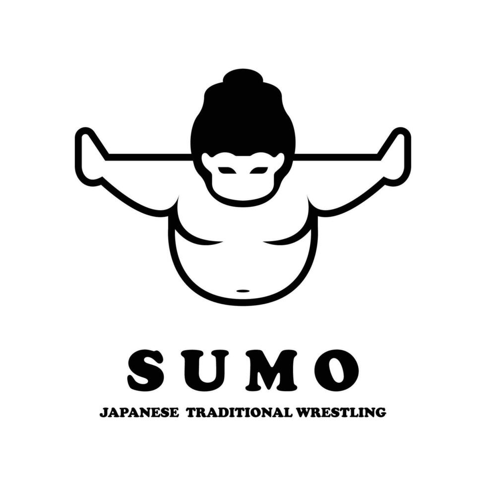 sumo logo vecteur