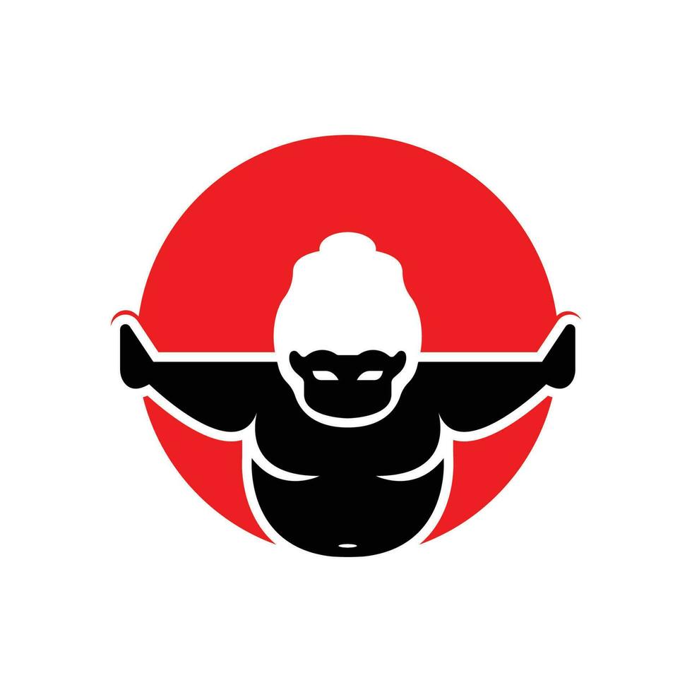 sumo logo vecteur