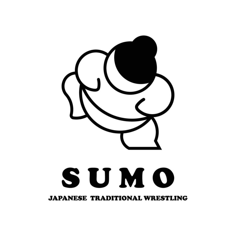 sumo logo vecteur