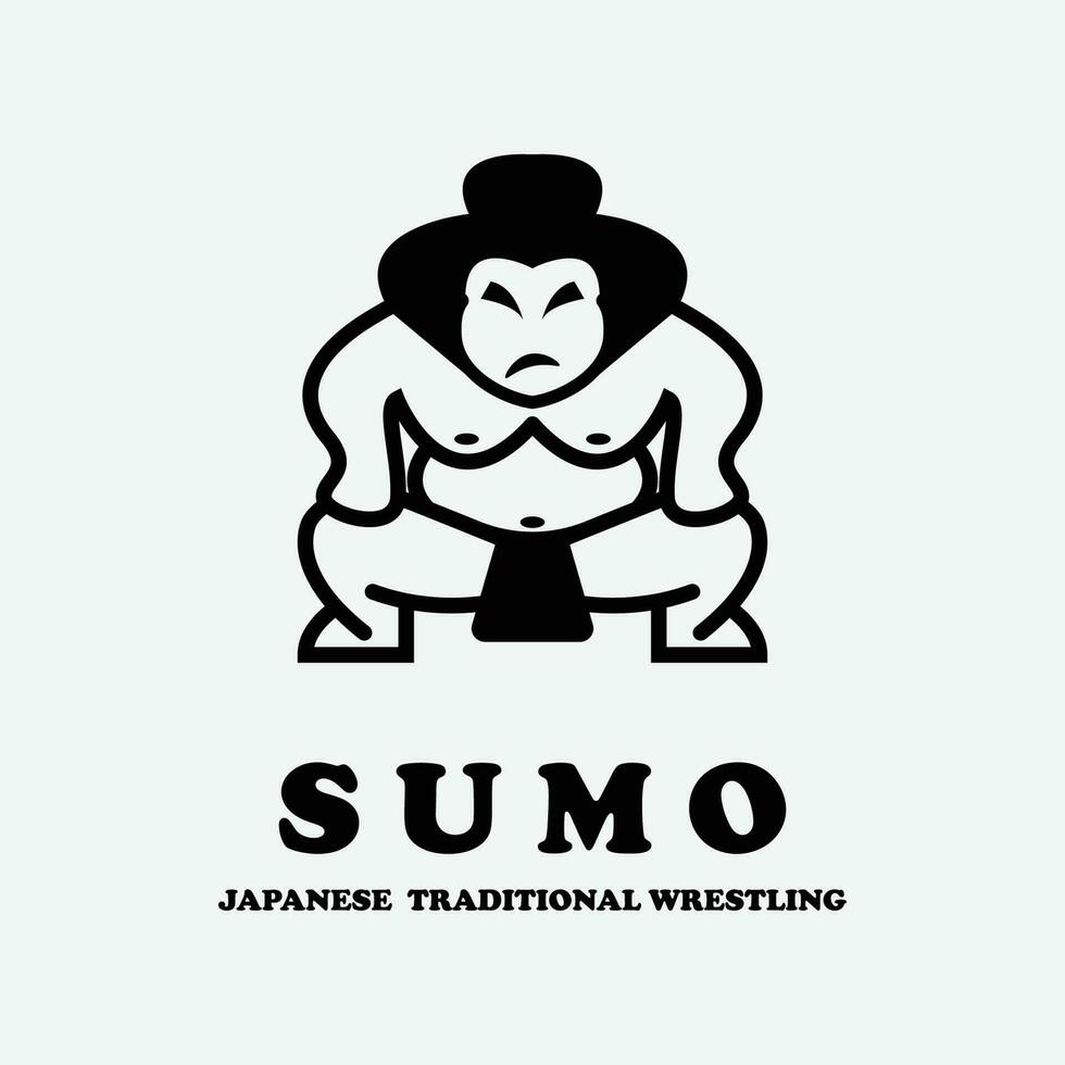 sumo logo vecteur