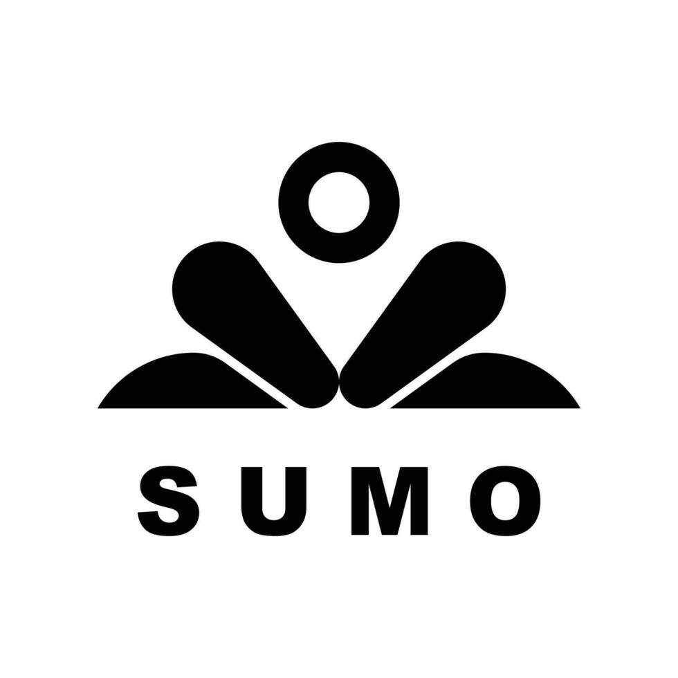 sumo logo vecteur